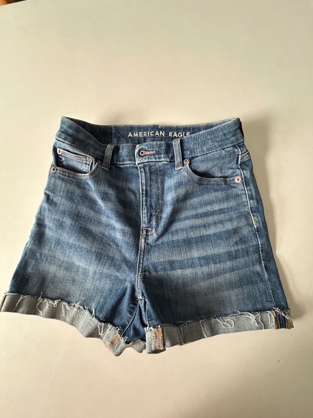 American Eagle next level stretch jean shorts